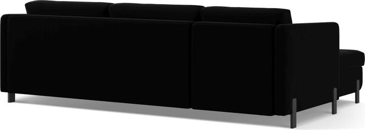 Image du produit Micadoni Canapé D'Angle Velours Droit Convertible, "Gloria", 4 Places, 260x170x80Fabriqué en Europe (Canapé d'angle)