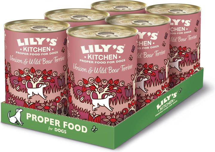 Actual product image Lily's Kitchen Terrine (Adult, Junior, Senior, 6 pcs., 400 g)