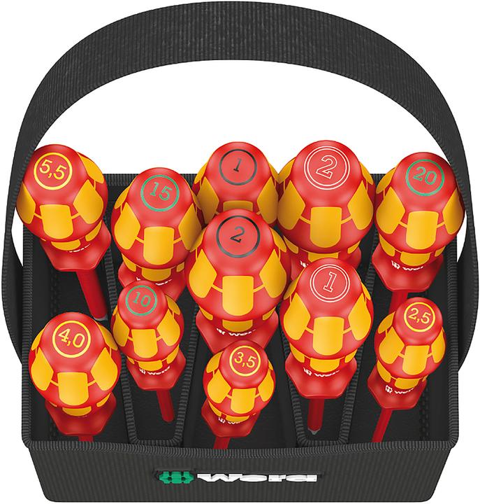 Produktbild Wera Kraftform 2go 100 (Phillipps-Kreuzschlitz (PH), Schlitzschrauben, Torx (TX), Pozidriv-Kreuzschlitz (PZ))