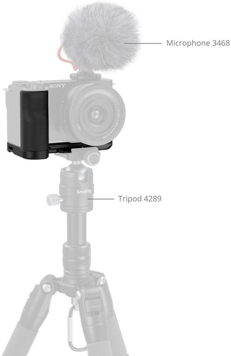Produktbild SmallRig L-Shape Mount Plate with Silicone Handle for Sony ZV-E10 II 4778