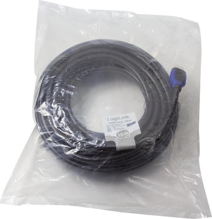 Produktbild LogiLink HDMI (Typ A) — HDMI (Typ A) (15 m, HDMI)