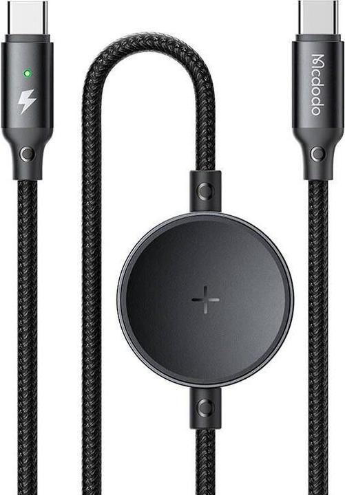 Immagine prodotto Mcdodo CA-4170 Cavo USB-C 2-in-1 + caricatore wireless Samsung Watch, 60W, 1,5m (1.50 m, 60 W)