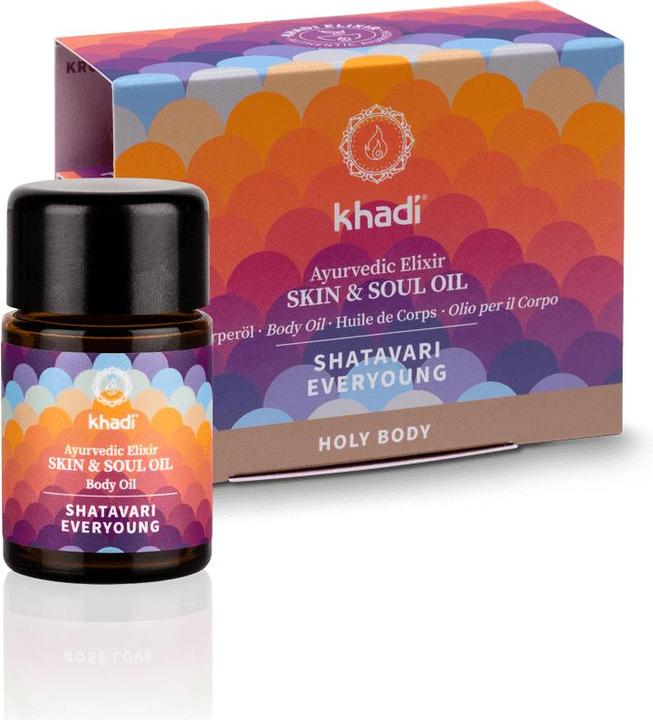 Image du produit Khadi Huile corporelle Shatavari Everyoung 10 ml (Huile pour le corps, 10 ml)
