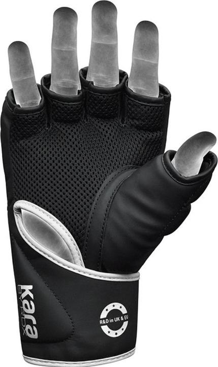 Actual product image Rdx Grappling Gloves F6 Matte White-M (M)