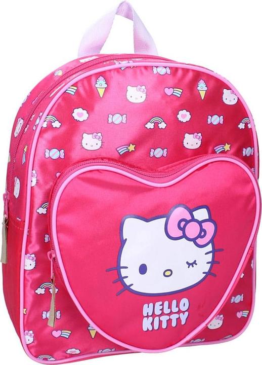 Actual product image Vadobag Sanrio backpack Hello Kitty Follow The Rainbow Heart