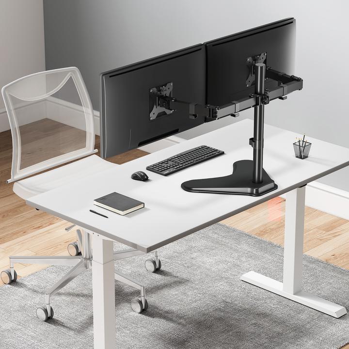 Actual product image Manhattan Stand monitor arm for two monitors 33 813 (Table, 32")