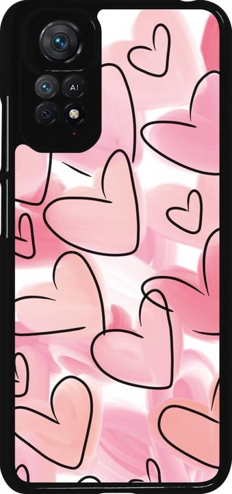 Actual product image PhoneLook Cover Easter 2023 pink hearts (Xiaomi Redmi Note 11, Oppo A11s)
