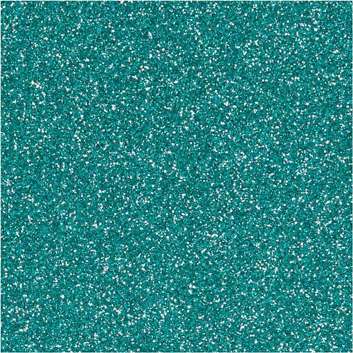 Image du produit Creativ Company Feuille opstrijk Glitter Lichtblauw, A5 (1 x)
