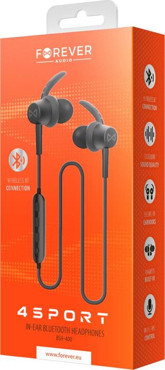 Image du produit Forever Écouteurs intra-auriculaires Bluetooth Sport (4 h, Sans fil)