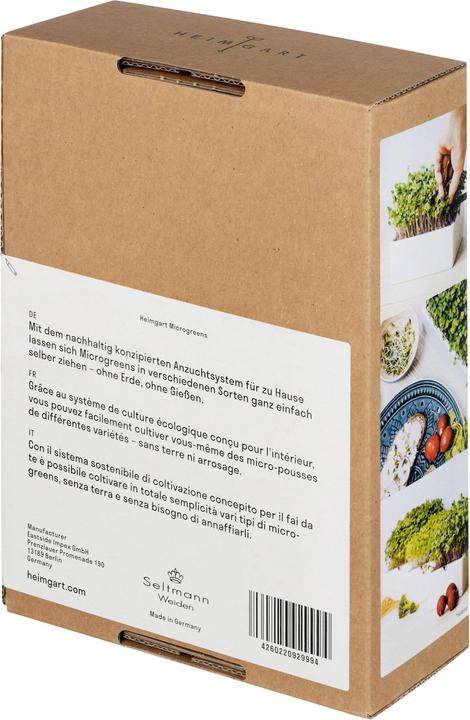 Actual product image Heimgart Microgreens Starter-Kit (Seedlings)