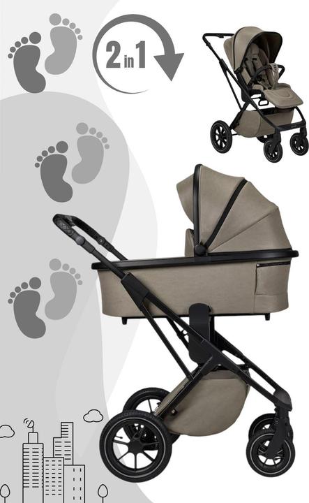 Produktbild Moon PIÙ Kinderwagen / Kombikinderwagen