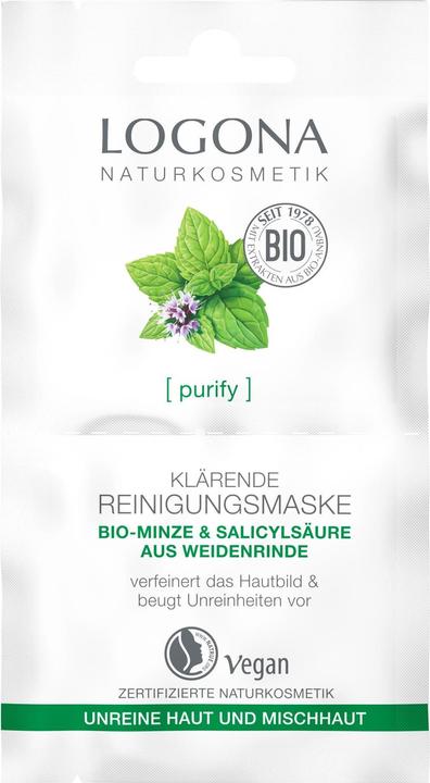 Logona Masque facial clarifiant (15 ml)