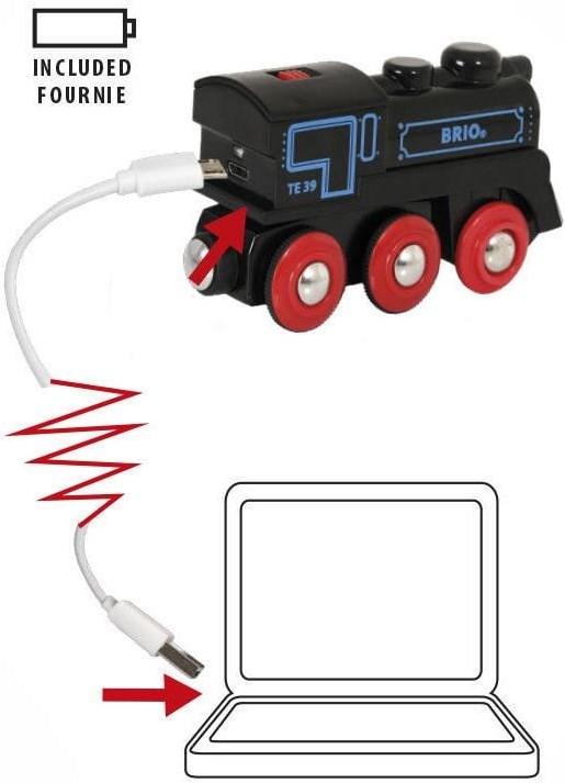 Immagine prodotto Brio Locomotiva a batteria
