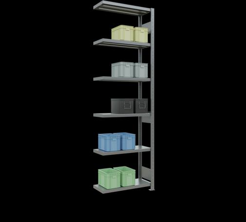 Image du produit Schulte Lagertechnik Système enfichable Élément suivant MULTIplus250 avec traverse de longueur
