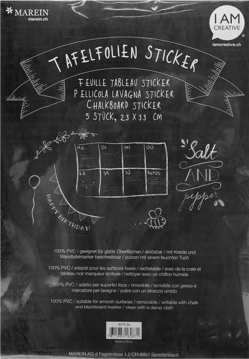 Produktbild I Am Creative Tafelfolie