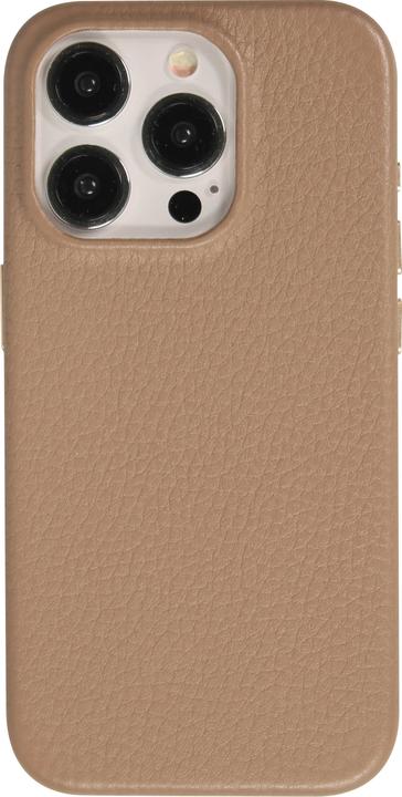 Actual product image PhoneLook Cover Fully grained luxury calfskin with metal buttons and MagSafe (Apple iPhone 14 Pro Max)