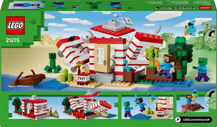 Actual product image LEGO Das TNT-Dschungelhaus (21275, LEGO Minecraft)