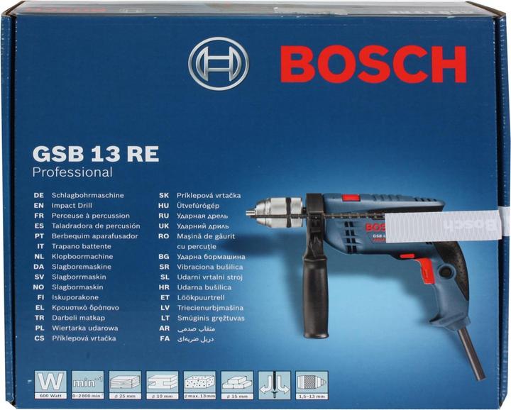 Produktbild Bosch Professional Schlagbohrmaschine GSB 13 RE (Netzbetrieb)