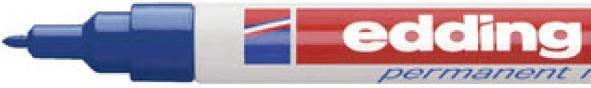 Actual product image Edding Permanent marker 400 (Blue, 1 mm, 1 x)