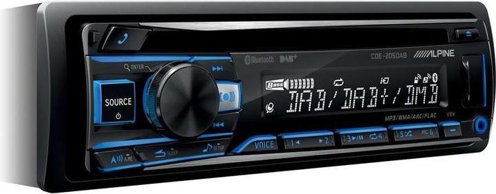 Image du produit Alpine CDE-205DAB (Apple Carplay, Voiture Android)