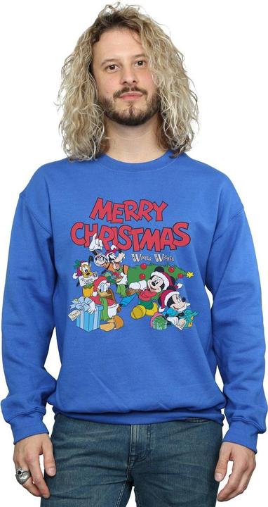 Immagine prodotto Disney Mickey And Friends Winter Wishes Felpa Uomo (XL)