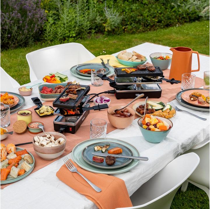 Actual product image Tristar Expandable raclette set