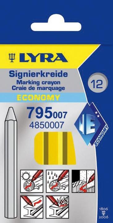 Image du produit Fortis Craie de signature, jaune (Jaune, 12 x)