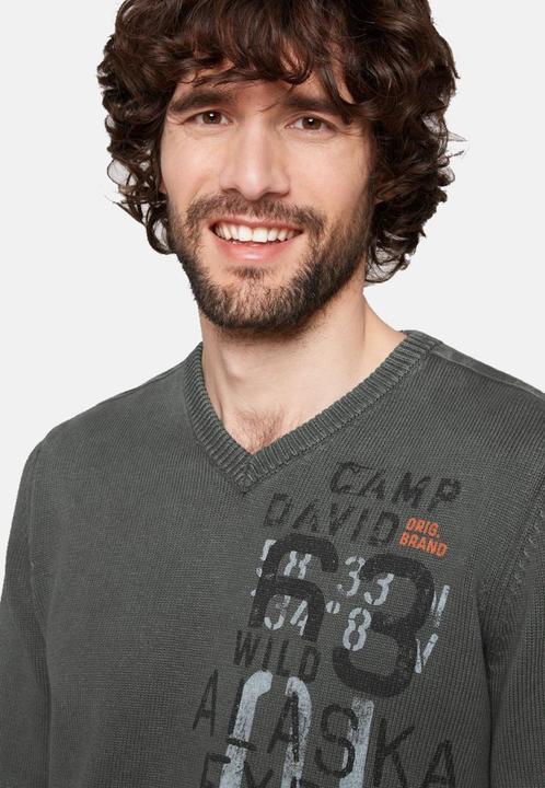 Produktbild Camp David Pullover Strickpullover V-Neck (L)