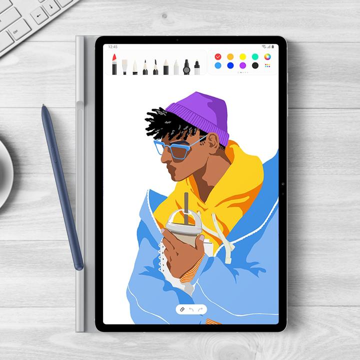 Actual product image Samsung Book Cover (Galaxy Tab S7 11.0 (2020), Galaxy Tab S8)