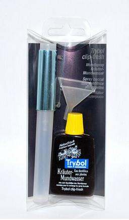 Produktbild Trybol Mundspr clip fresh blau 8ml Mundwasser 20ml (20 ml, Mundwasser)