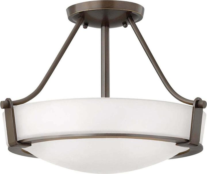 Elstead Lighting Hathaway Deckenleuchte E27 3-fach Ältere Bronze (E27)