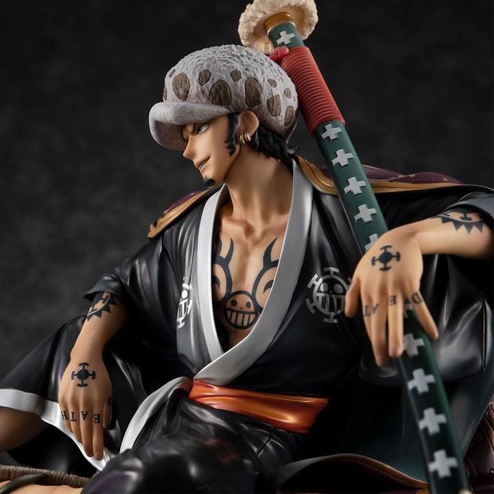 Image du produit Megahouse One Piece statuette PVC Portrait Of Pirates Warriors Alliance Trafalgar Law 17 cm