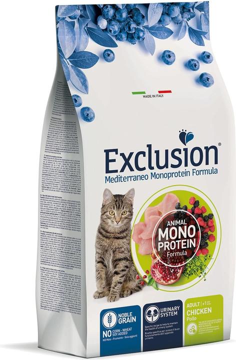 Immagine prodotto Exclusion Gatto adulto pollo (Adulto, 1 pz., 12000 g)