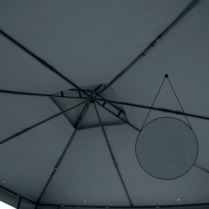 Produktbild Casaria Pavillon Lorca 3x3m (300 cm, 300 cm)
