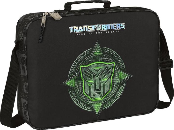 Transformers Schultasche Schwarz 38 x 28 x 6 cm