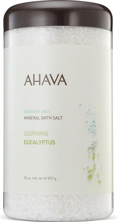Produktbild Ahava Dead Sea Mineral Bath Salt Soot Eucaly 907 g x 2 Stk (Badesalz)