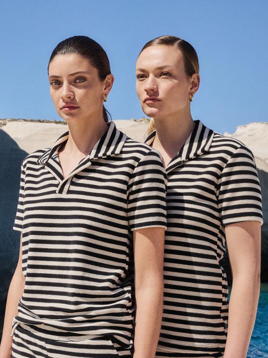 Produktbild Calida Lounge Stripe Polo-Shirt (L)