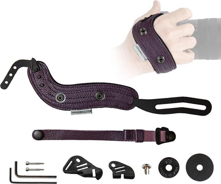 Image du produit Spider Holster Spider SpiderPro V2 Hand Strap pourpre (Dragonne)