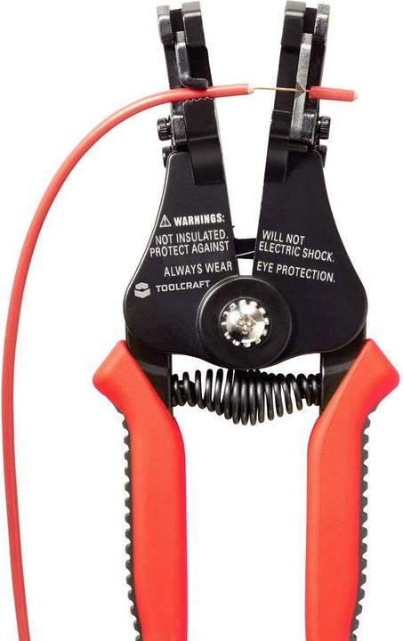 Produktbild Toolcraft Abisolierzange mit Formmesser 0.5 - 6 mm² (133 mm)