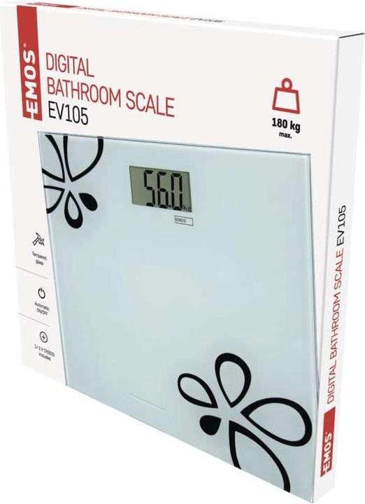 Image du produit Emos Pèse-personne numérique EV105 (180 kg)