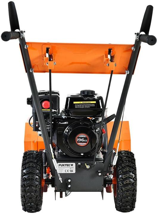 Immagine prodotto Fuxtec Benzin Kehrmaschine Set mit Schneeschild und Schaufel