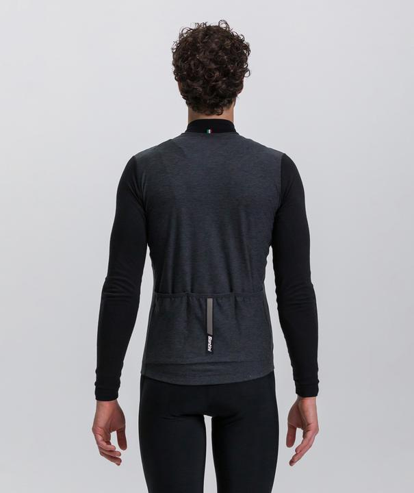 Image du produit Santini Pure Block Colour Thermal Cycling Jersey (XL)