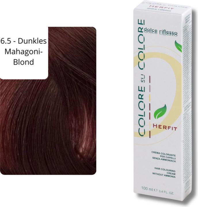 Produktbild XanitaliaPro Haarfarbe Ohne Ammoniak (6.5 - Dunkles Mahagoni-Blond)