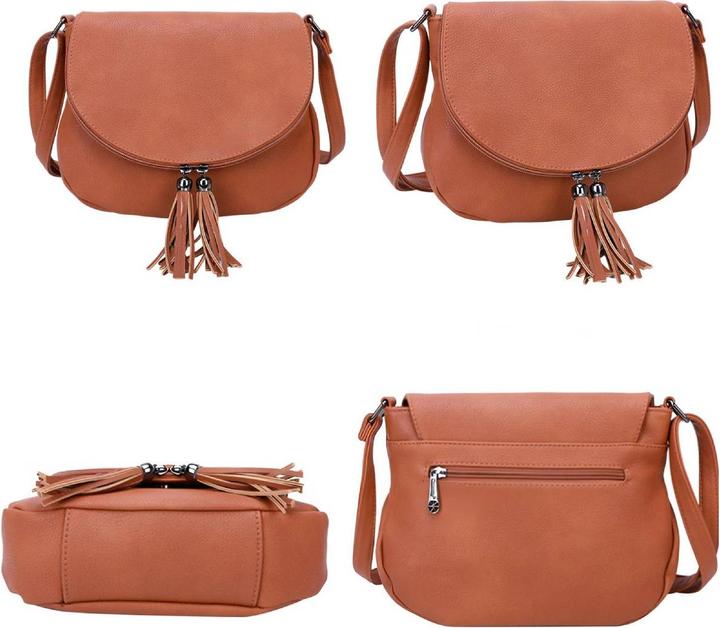 Actual product image Gallantry Zipper shoulder bag