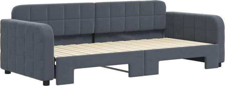 Actual product image VidaXL Tagesbett Ausziehbar Samt (2 person sofa)