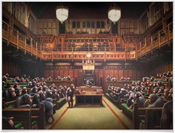 Actual product image Trenddeko Devolved Parliament (30 x 24 cm)