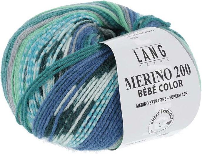 Actual product image Lang Yarns MERINO 200 BEBE COLOUR - 155 (203 m)
