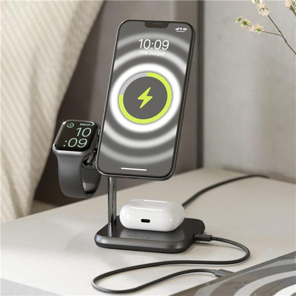 Actual product image Zens 4-in-1 MagSafe + Watch charger (45 W)