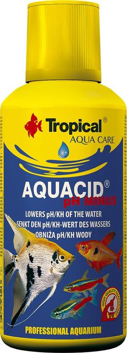 Tropical AQUACID PH MINUS 500 ml (Trattamento dell'acqua dell'acquario)