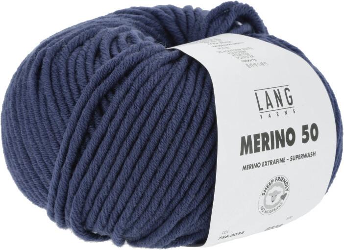 Actual product image Lang Yarns MERINO 50 - 756 (90 m)